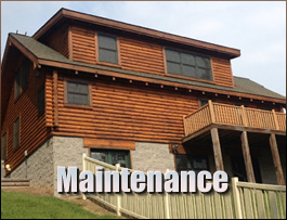  Morrisville, North Carolina Log Home Maintenance